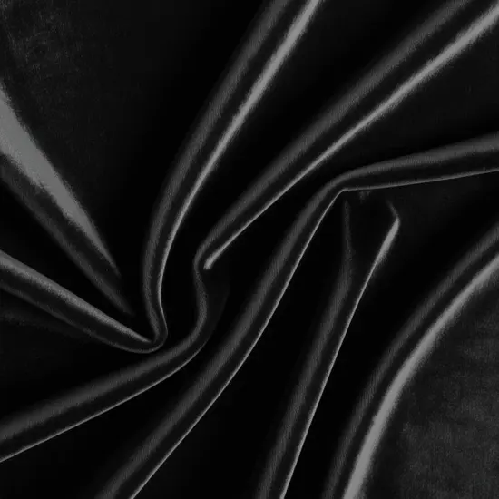 1 Yard Velvet Upholstery Fabric Soft 100% Polyester for Curtains Drapes Bedding & D&eacute;cor Navy {3}