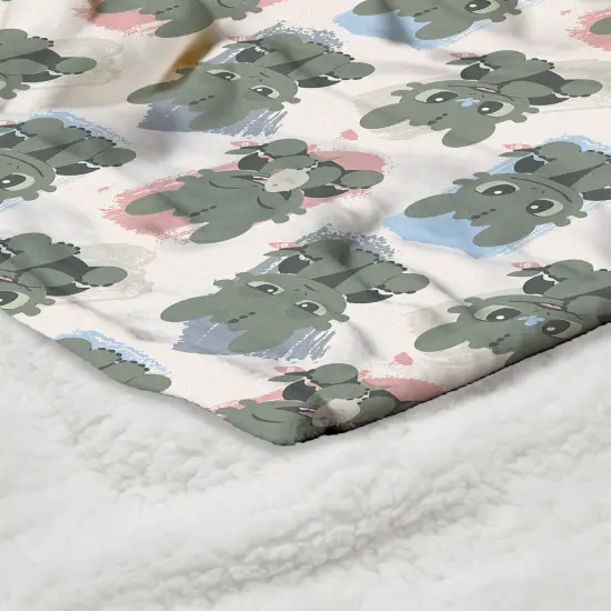 Universal How to Train Your Dragon Silk Touch Sherpa Throw Blanket Many Emotions {5}
