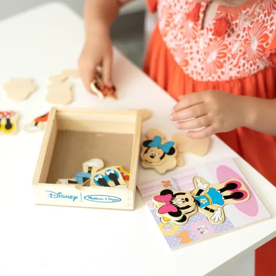 Minnie Mouse Mix and Match Dress-Up Wooden Play Set (18 pcs) {5}