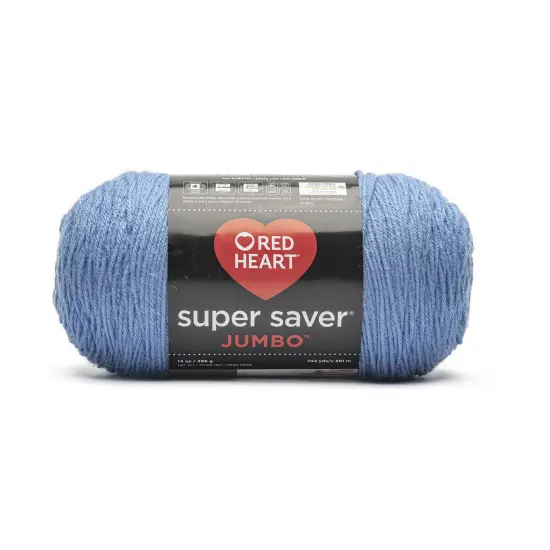 Red Heart Super Saver Yarn 12 Pack-Periwinkle {3}