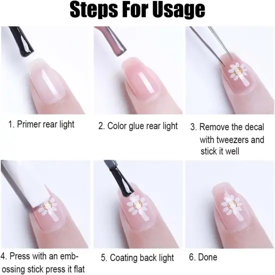 4 Sheets Christmas Nail Art Stickers {4}