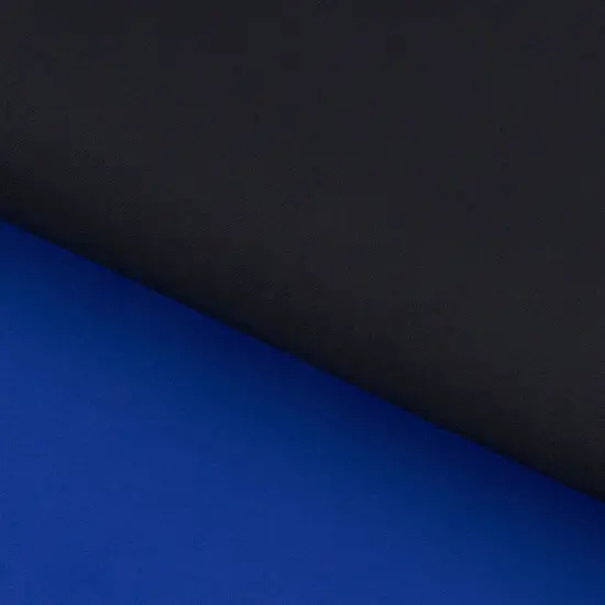 1 Yard Twin Flo 2 Tone Recycled Polyester and Nylon Spandex Fabric 36" x 60" Black/Blue Navy {1}