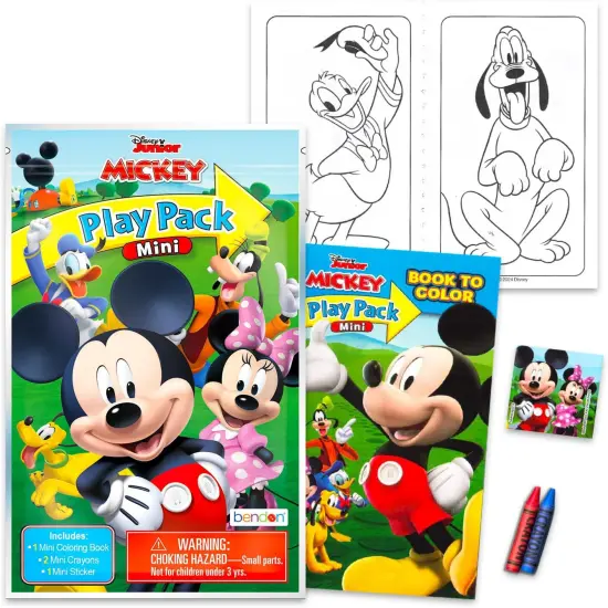 Party Favors Set - Bundle with 24 Mickey Play Packs {2}