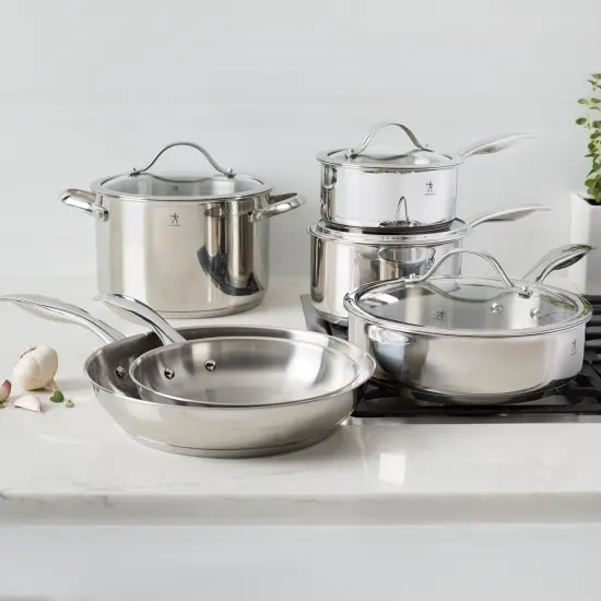 Henckels Aragon 10-pc Stainless Steel Cookware Set {3}