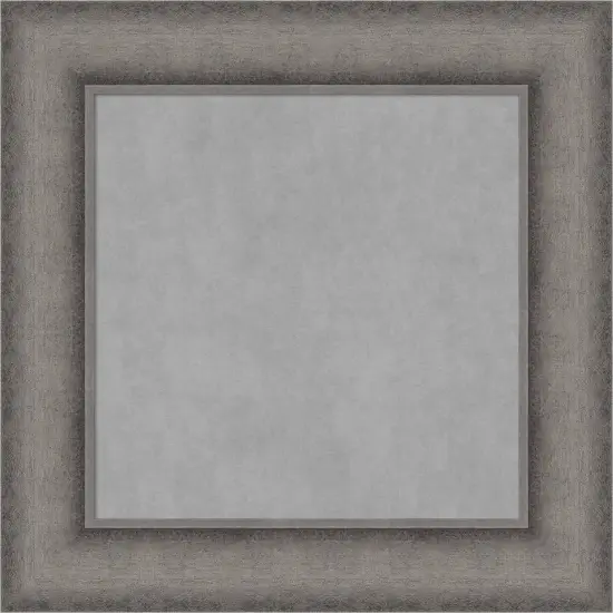 Burnished Concrete Wood Framed Magnetic Board {1}