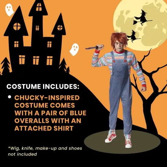 Evil Doll Mens Adult Costume {5}