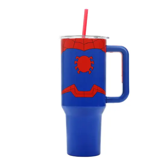 Spiderman Costume 40oz Stainless Tumbler {1}