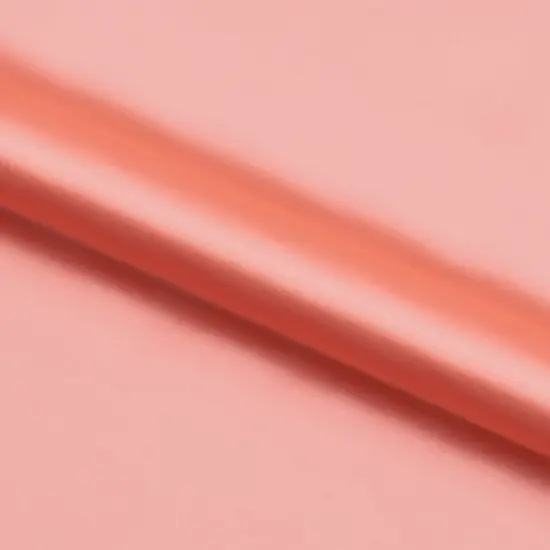 1 Yard Stretch Satin Look Recycled Nylon Spandex Fabric 36" x 55" Length by Width Pink Snow {5}