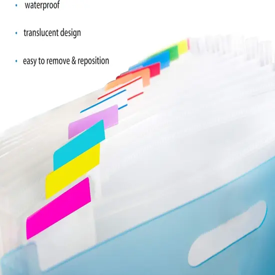 500 Pieces Tabs 2 Inch Sticky Index Tabs - ibrant {3}