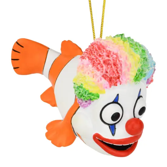 Tree Buddees Clownfish Clown Christmas Ornament Funny Play on Words Holiday Decor {1}