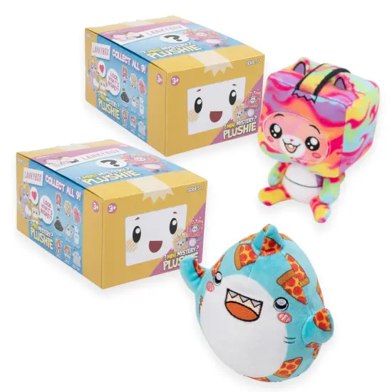 LankyBox Mini Mystery Plush, Series 2-2 Pack, Unique Collectible Blind Box Mini Plush, Officially Licensed LankyBox Merch {1}