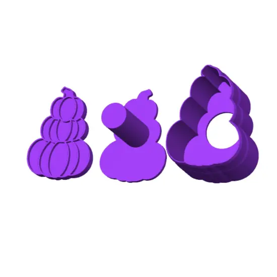 Three pumpkins cake pop mold {4}