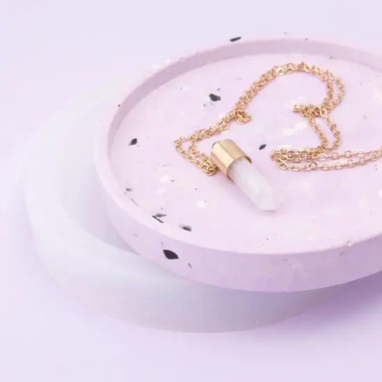 American Crafts Color Pour Stone Resin Coaster Kit {7}