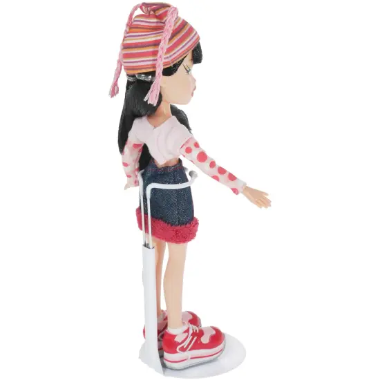 Bard's 792W White Adjustable Doll Stand, fits 9 to 11.5 inch Dolls, waist width adjusts from 1.25 to 2 inches {4}