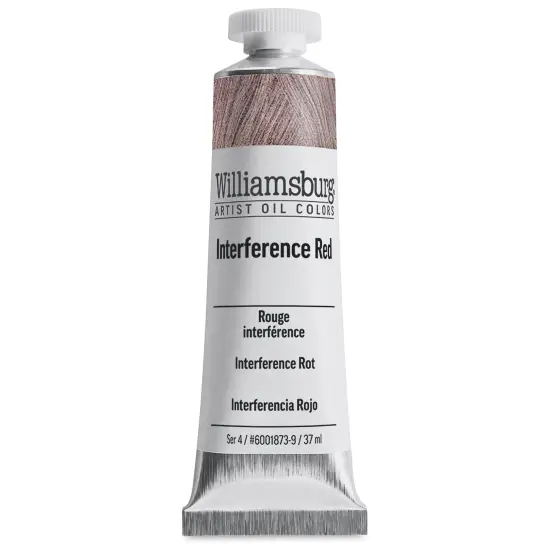 Williamsburg Handmade Oil Paint - Interference Red, 37 ml tube {2}