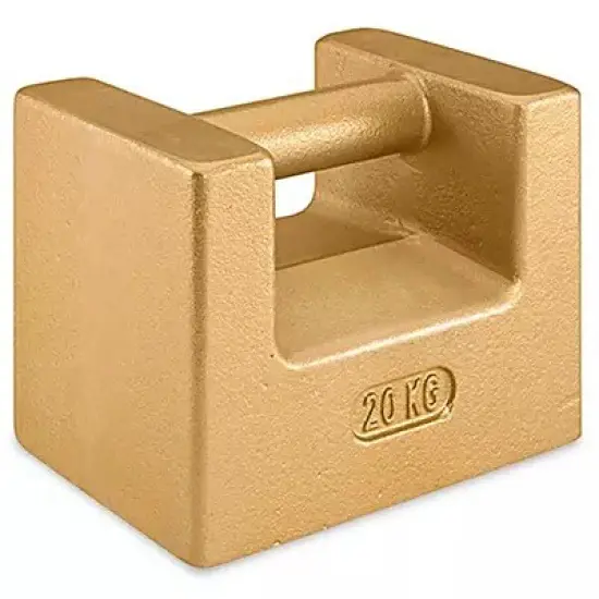 Class 6 Cast Iron Weight 20 kg Durable Calibration Tool {1}