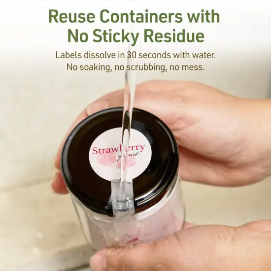 Avery Dissolvable Labels, 1.5" x 4" Lollipop {3}