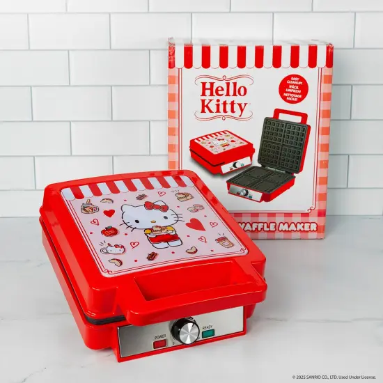 Uncanny Brands Hello Kitty Deluxe Waffler {6}