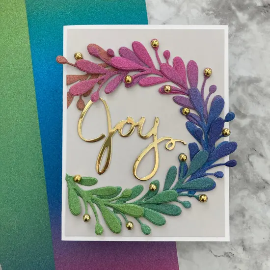 MULTI-COLORED GRADIENT GLITTER VARIETY PACK - 10 Sheets - Encore {4}