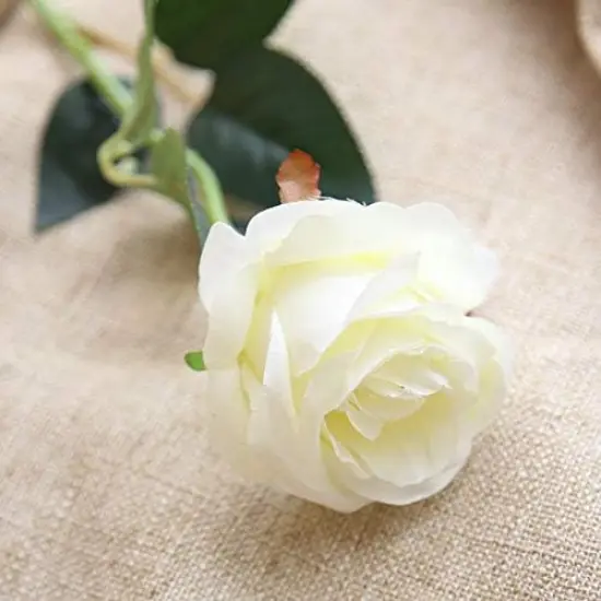 Artificial Silk Flowers Realistic Roses Tabletop {3}