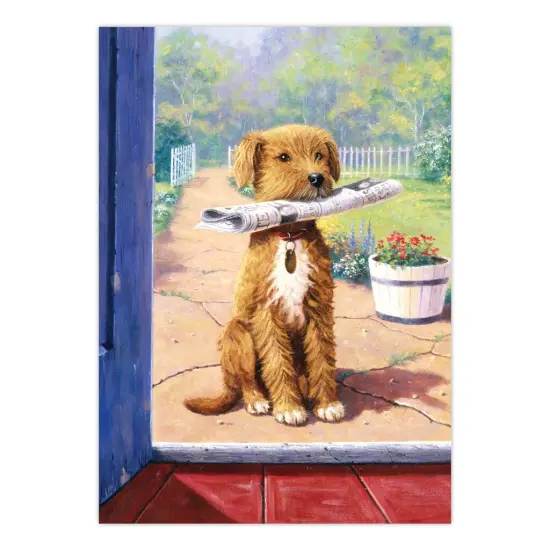 PJS47 | Painting by numbers™ 10pc 8.75" x 11.375" The News Boy Painting Project {2}