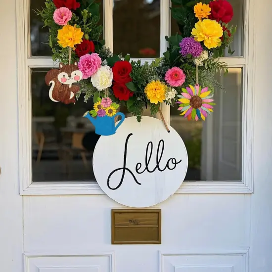 54 Pcs Wooden Spring Ornaments to Paint {4}