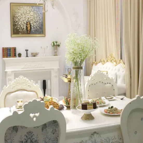 10pcs Babies Breath Flowers 23.6" Artificial Gypsophila Bouquets Real Touch Flowers for Wedding Home DIY Decor {5}