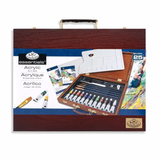 RSET-ACR2030 | Essentials&trade; 25pc Acrylic Painting Travel Art Set {1}