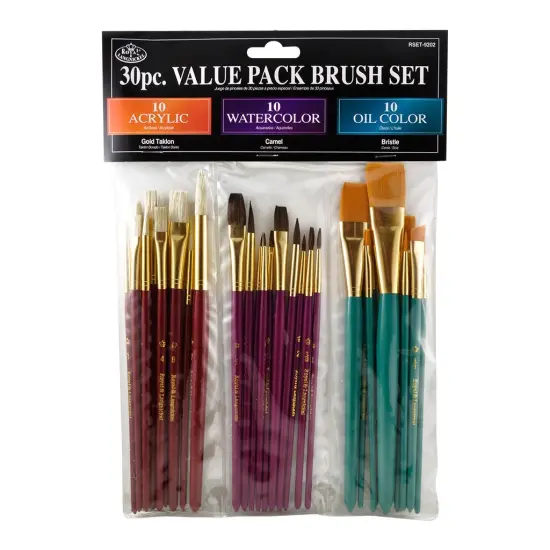 RSET-9202 | 30pc Combo Long Handle Variety Brush Set {1}
