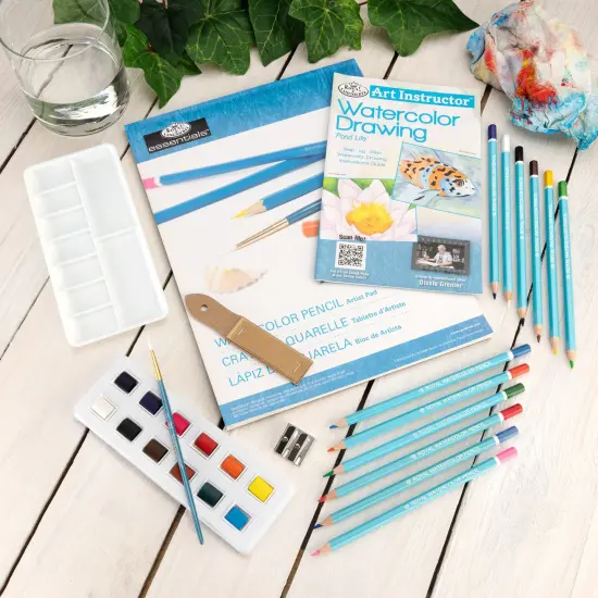 AIS-107 | Pond Life Watercolor Drawing Art Set - 30pc {4}