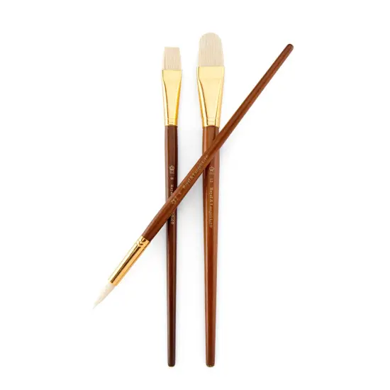 RSET-9169 | 3pc Bristle Long Handle Variety Brush Set {5}