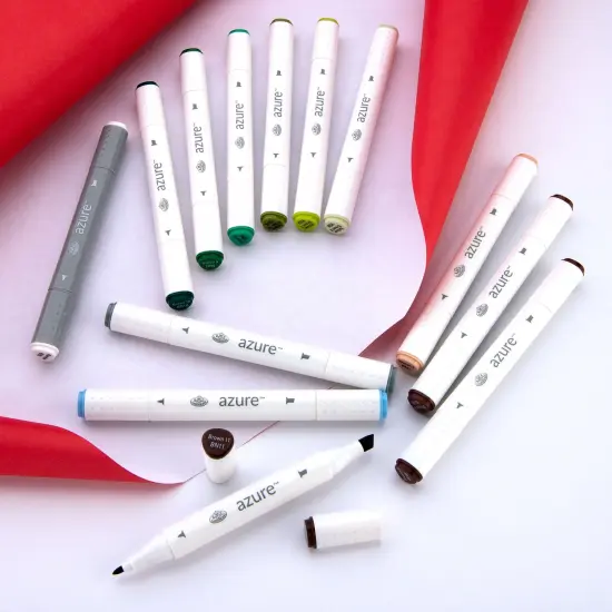 RM-952FRT | Azure&trade; 13pc Forest Color Marker Set {3}