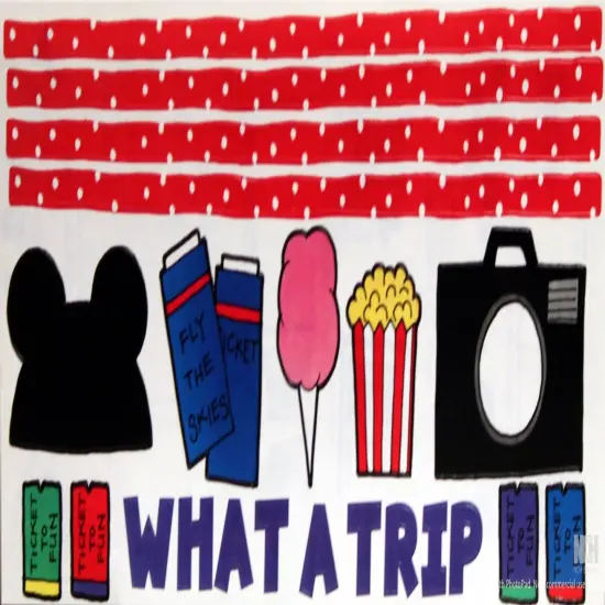 Making Memories Vintage What A Trip Stickers {1}