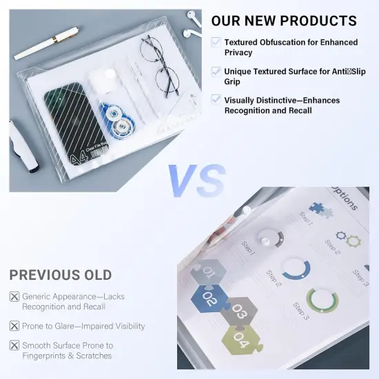 10 Pack Plastic Envelopes {5}