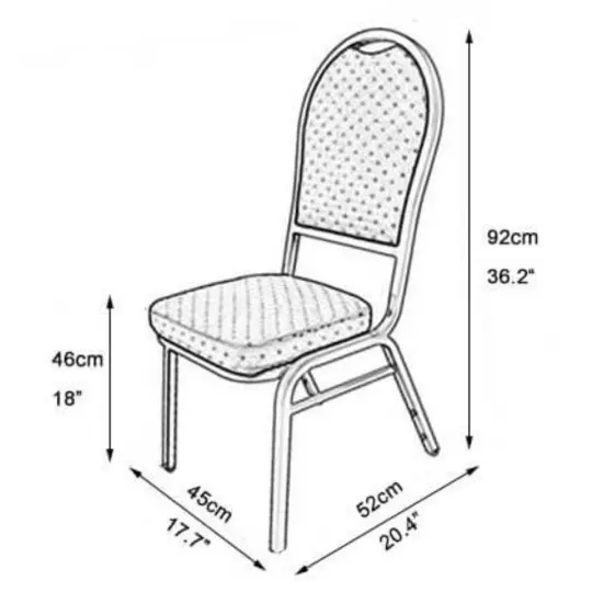 1 Piece Striped Jacquard Polyester Banquet Chair Cover White Elegant Wedding Decor {2}