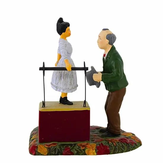 Department 56 Villages 3.5 Inch Spellbound By Hypno Girl Halloween Halloween Village , Halloween Decor Halloween Snow Village Green {2}