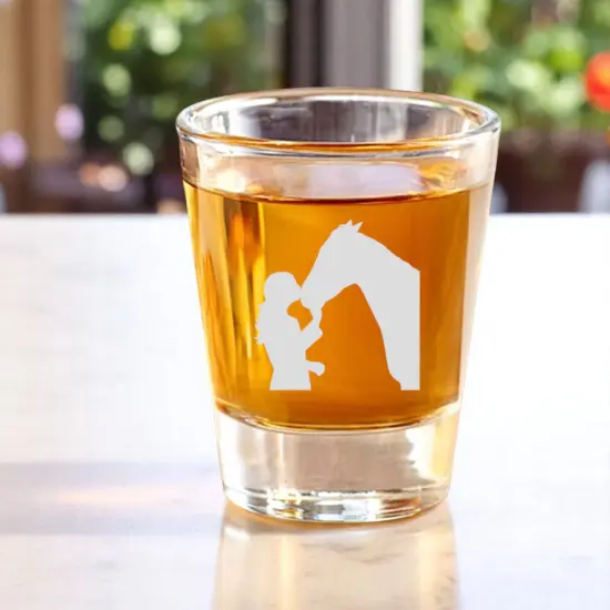 2oz Horse Girl Shot Glass {2}
