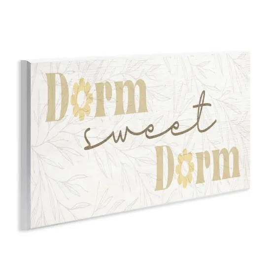 Stupell Industries Sweet Dorm with Retro Florals Wall Plaque, design by Lil' Rue {3}