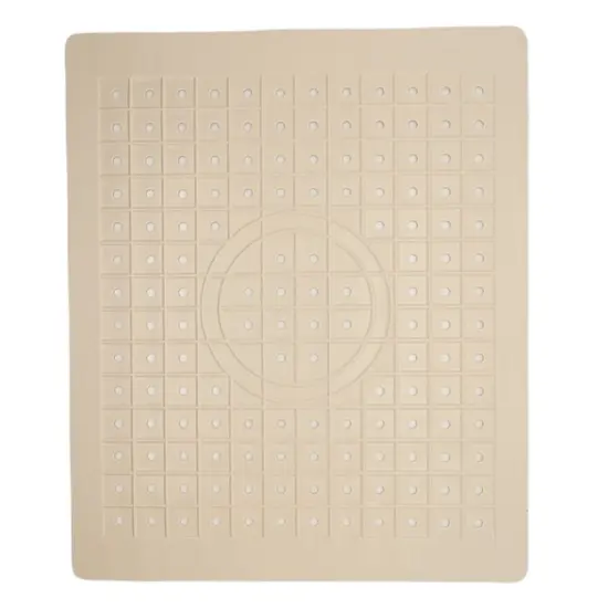 Handy Housewares 10" x 12" Square Textured Rubber Sink Protector Drain Mat {1}