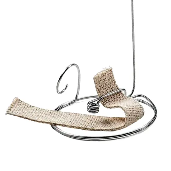 Merry Corliss Homesteader's Olive Oil Lamp Steel Element Hook for Gallon Jars {3}