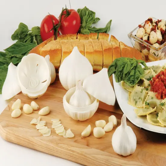 Hutzler Garlic Saver Keeper Storage Container - Keeps Fresh Longer Default Title {3}