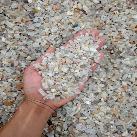 Tumbled Moonstone Chips Bulk {1}