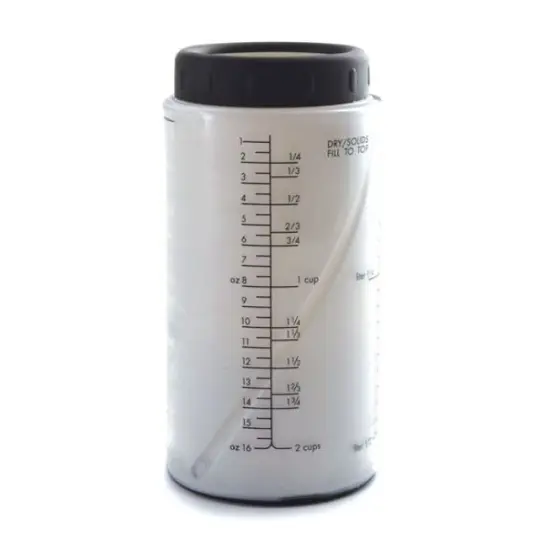 Norpro 2 Cup Capacity Adjustable Measuring Cup - For Liquids or Solids {3}