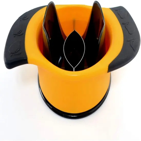 Norpro Grip-EZ 2-Section Stainless Steel Mango Slicer {1}