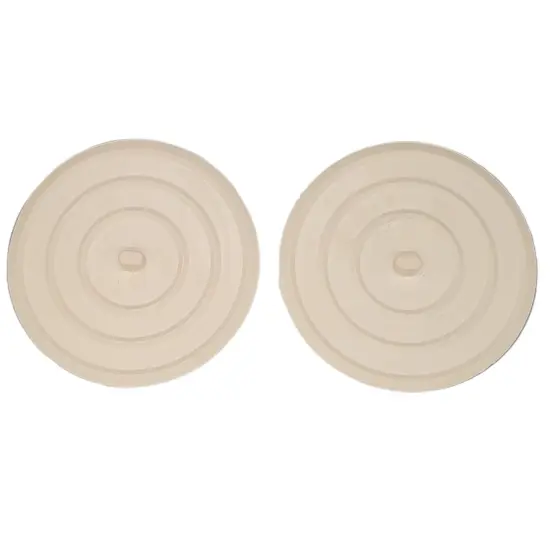 Handy Housewares Rubber Flat Suction Sink Stopper 2pc Set - Fits Most Standard Sink, Tub & Shower Drains {3}
