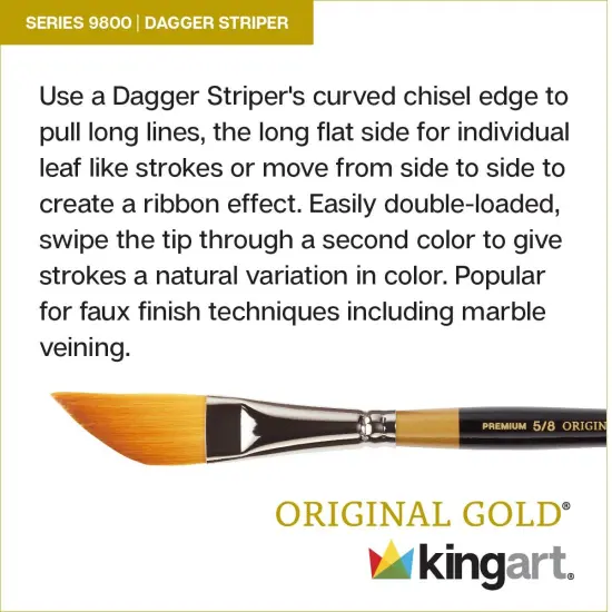 KINGART&reg; Original Gold&reg; 9800 Dagger {2}