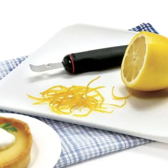 Norpro Grip-EZ Handle Stainless Steel Blade Citrus Zester / Stripper {5}