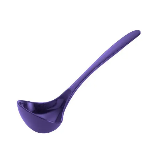 Hutzler 7.5-Inch Long Mini Melamine Ladle, Great for Serving Sauces and Gravies Gray {5}