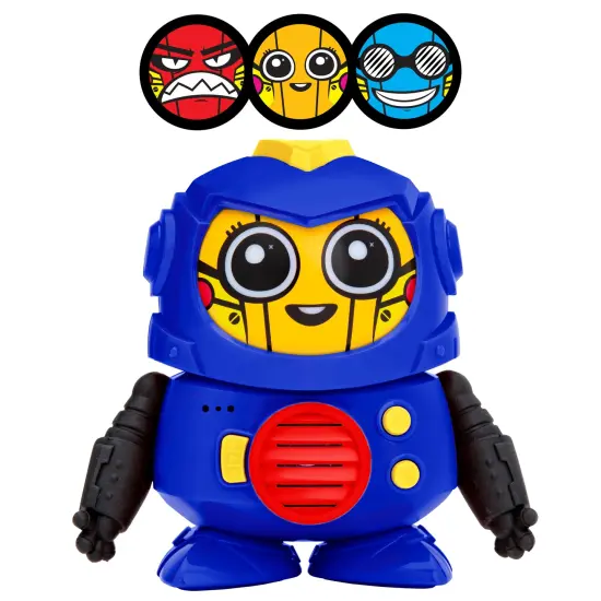 Power Your Fun Tok Tok Mini Voice Changer Robot Toy for Kids - Blue {1}