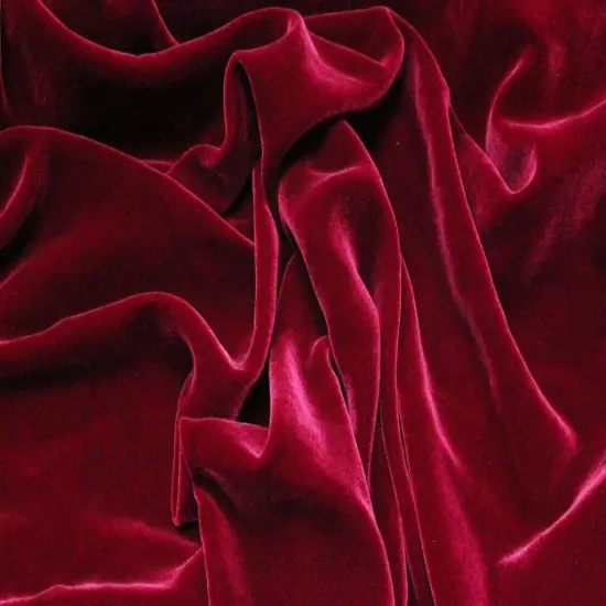 1 yard Exquisite Silk Rayon Velvet Fabric for Fashion, Cosplay & Home Projects 45 Inches Width Hot Pink {2}